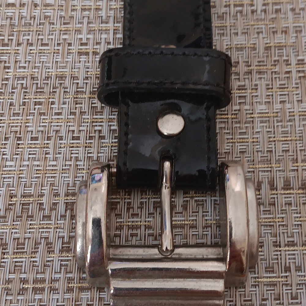 EUC,Patten Leather belt